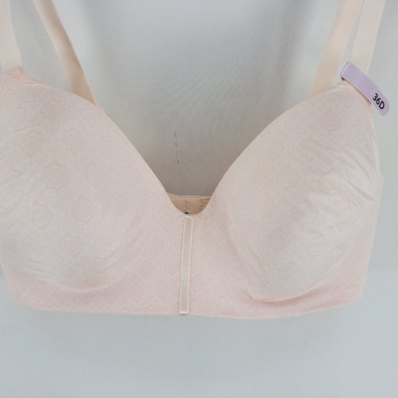 Maidenform One Fab Fit Bra Sz 36D Wirefree Soft - Picture 3 of 6